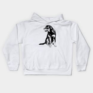 rottweiler Kids Hoodie